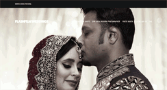 Desktop Screenshot of flashfilmweddings.com