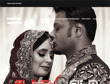 Tablet Screenshot of flashfilmweddings.com